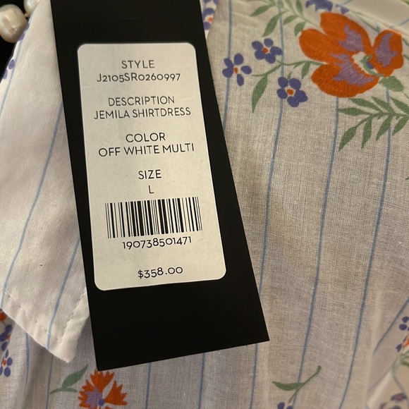 Veronica beard  jeans mini dress cotton excelente for Florida or summer NWT - Picture 3 of 3